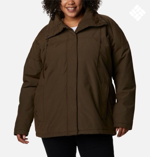 Jachete Izolate Columbia Maple Hollow Dama Maro Inchis | Plus Size JYZ1QAMS8